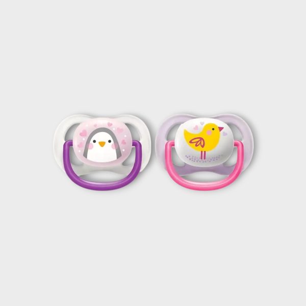 Philips Avent Ultra Air Soother 0-6 m girl 2 pcs