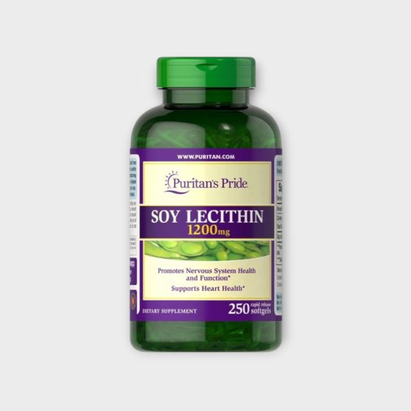 Puritan's Pride Soy Lecithin (250 Softgels)