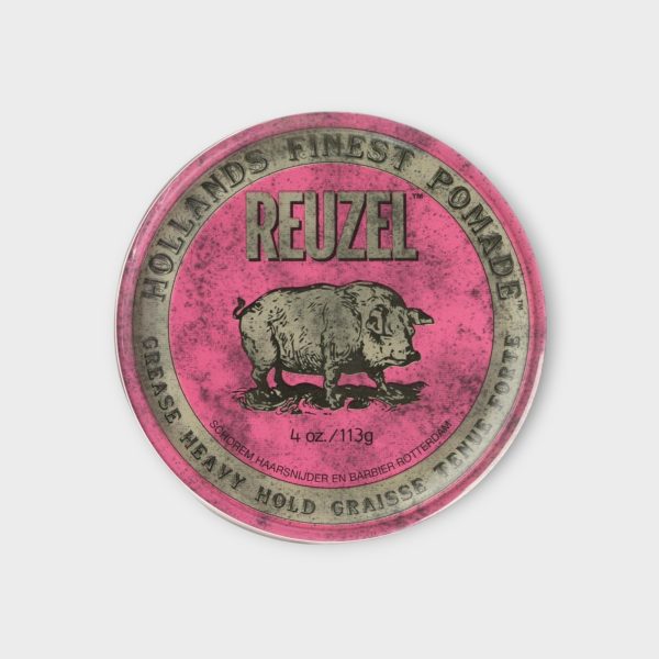 REU018.jpg Reuzel Pink Pomade (Grease Heavy Hold) 113g