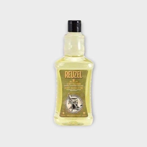 REU062.jpg Reuzel Tea Tree 3in1 Shampoo, Conditioner and Shower Gel 1L