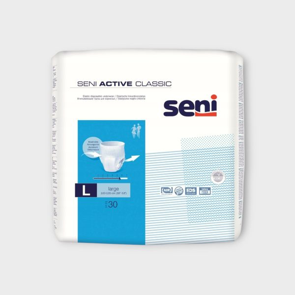 SNI001.jpg SENI ACTIVE CLASSIC UNDERWEAR L 30 pcs