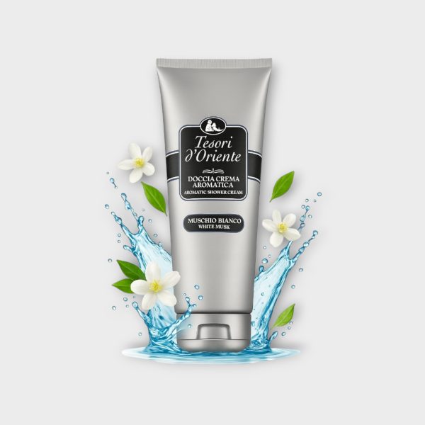 TES011.jpg Tesori d'Oriente Muschio Bianco Shower Gel 250 ml