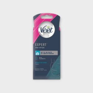 VEET Facial Wax Strips Expert Sensitive Skin 20 pcs