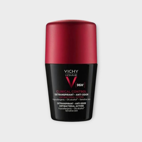 Vichy Homme Clinical Control 96H Anti-Transpirant (in duo packs)