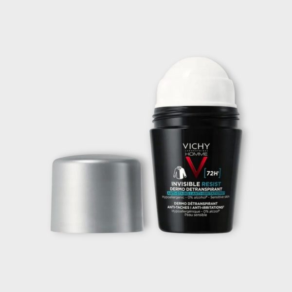 VIC050.jpg Vichy Man Invisible Resist Anti-perspirant Roll On Deodorant 72h 50ml
