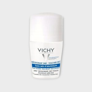Vichy deodorant 24h Dry Touch roll on 50ml (in duo packs)