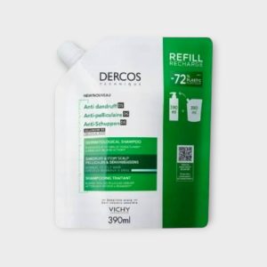 Vichy Dercos Anti-dandruff Shampoo Normal To Oily Hair Ecorefill 390 ml