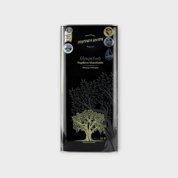 GREEK Extra Virgin Olive Oil Voliotis Family 5L Can