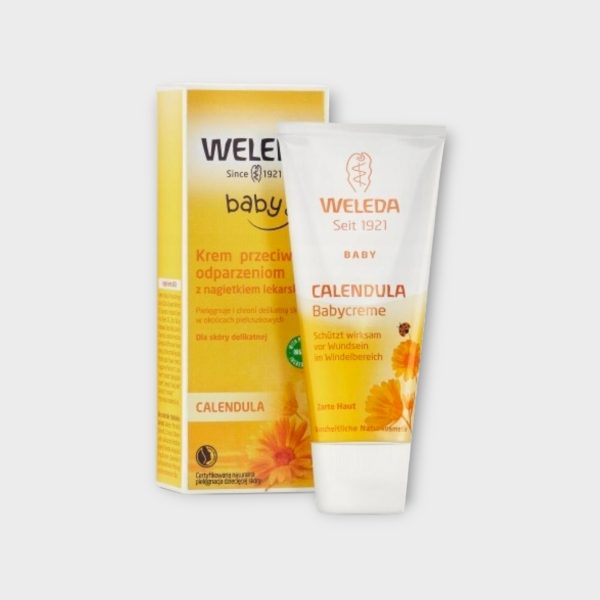 Weleda Baby Calendula Cream for babies and children against diaper rash with calendula 75 ml