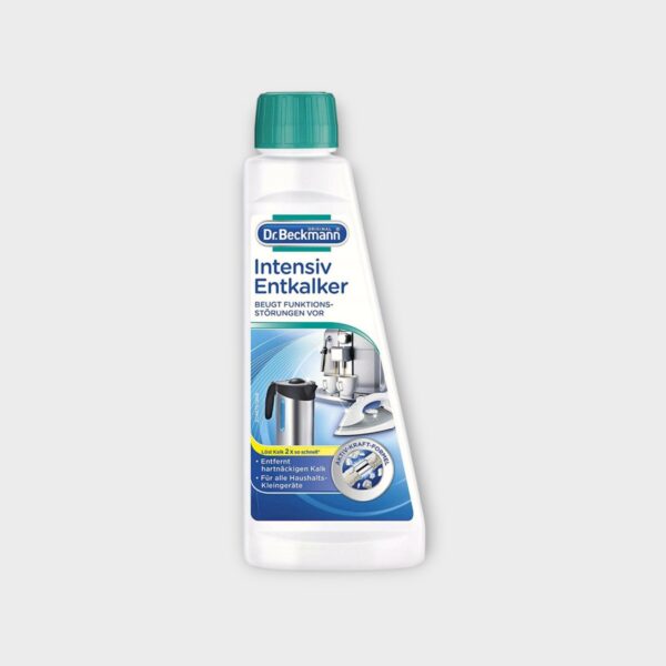 BEC011.jpg Dr Beckmann liquid descaler for coffee machines kettles and irons 250 ml