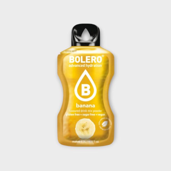 Bolero Banana sugar free drink powder with stevia 3 g sachet