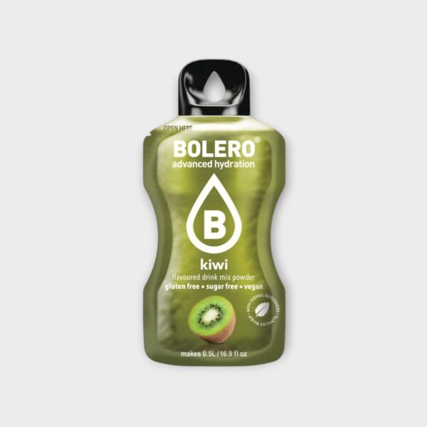 Bolero kiwi drink powder with stevia 3 g sugar free sachet