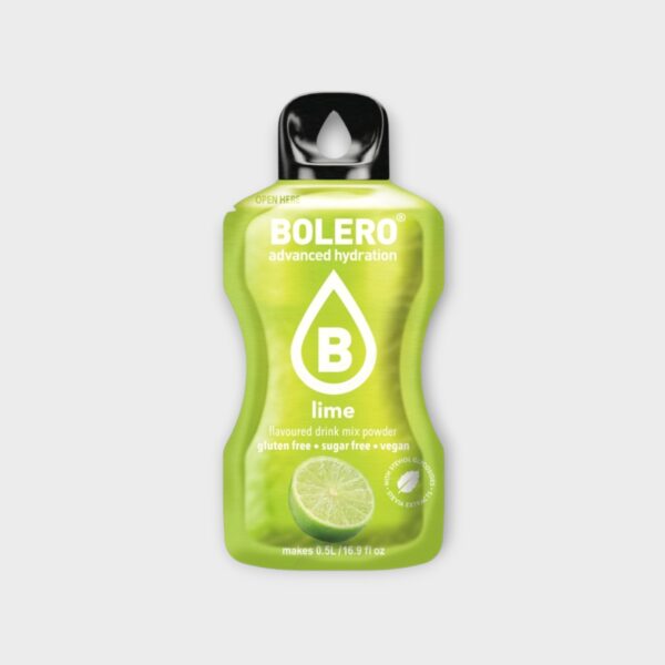 Bolero Lime drink powder with stevia 3 g sachet