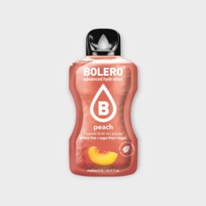 Sugar-free peach drink powder with stevia Bolero 3g sachet