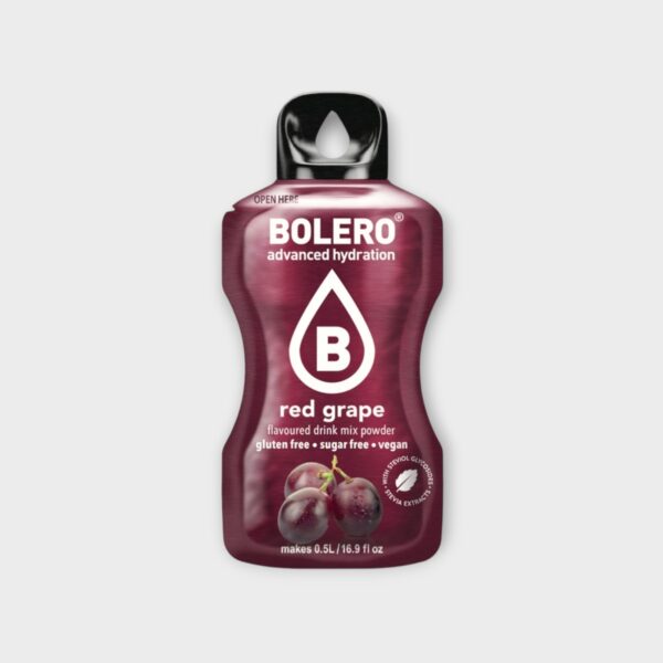 BOL040.jpg Bolero Red Grape drink powder with stevia 3 g sachet