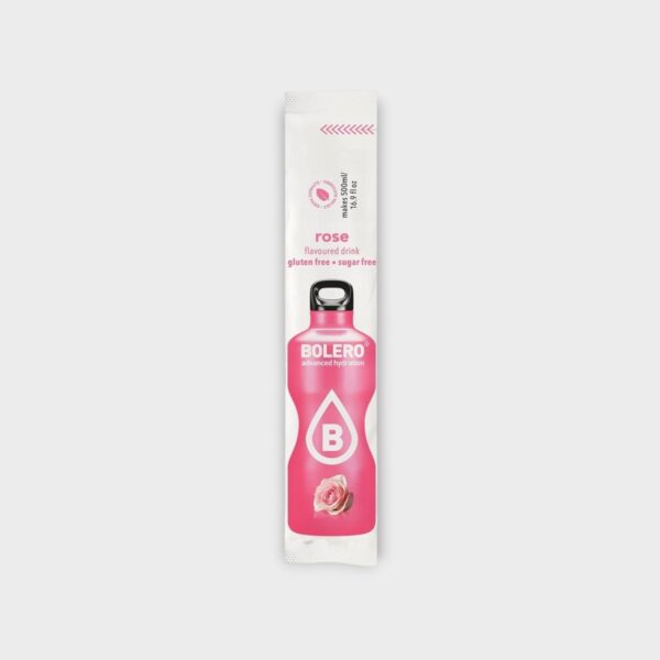 BOL041.jpg Bolero powdered drink with stevia Bolero 3g Rose sachet