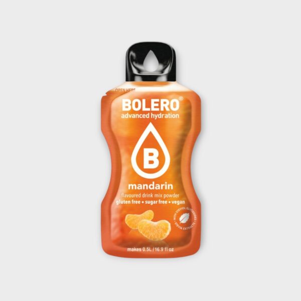 Bolero sugar free drink powder Mandarin with stevia 3 g sachet