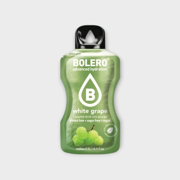BOL047.jpg Bolero powdered drink white grape with stevia 3 g sachet