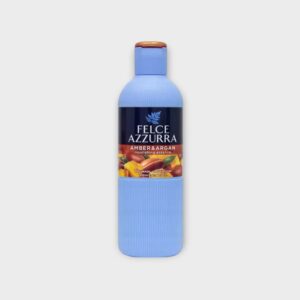 FEL008.jpg Felce Azzurra Argan Amber Italian shower gel 650 ml bottle