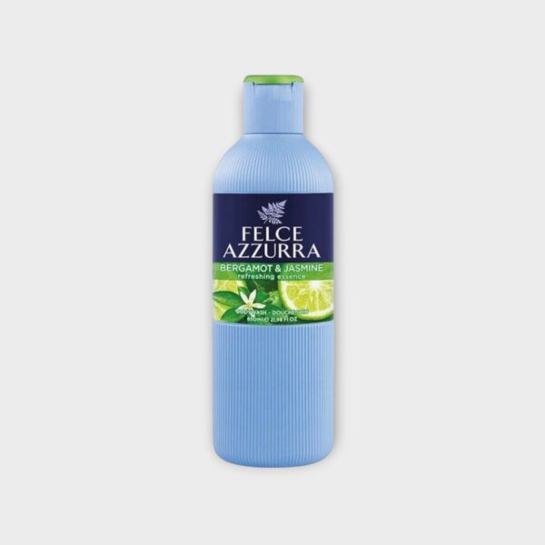 Felce Azzurra Bergamot and Jasmine Italian shower gel 650 ml