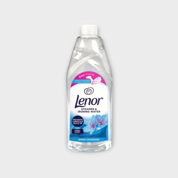 LEN059.jpg Lenor Spring Awakening ironing water for steam irons 1 litre