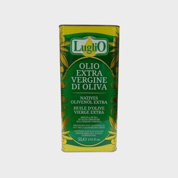 Italian extra virgin olive oil cold pressed Luglio 5L