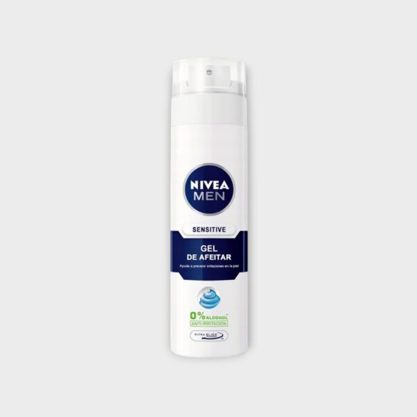 NIV050.jpg NIVEA Sensitive Shaving Gel for Men 200 ml for sensitive skin