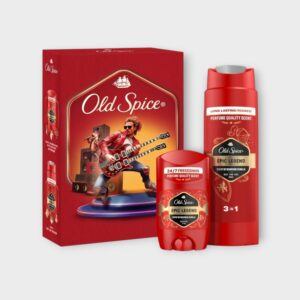Old Spice Epic Legend men’s gift set with 3in1 shower gel and deodorant