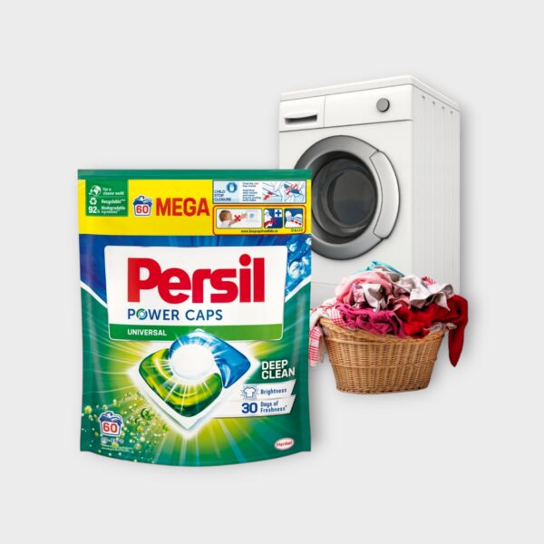 Persil Power Caps Universal Mega Pack Laundry Capsules 60 Washes