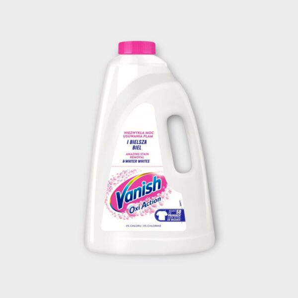 VAN020.jpg Vanish Oxi Action White liquid stain remover for white fabrics 3L