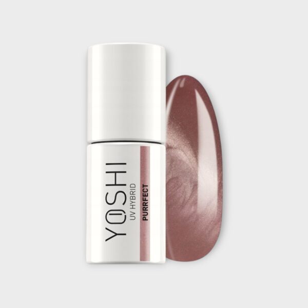 YOSHI Hybrid Gel Nail Polish 921 Purrefect Creamy Pink 6 ml