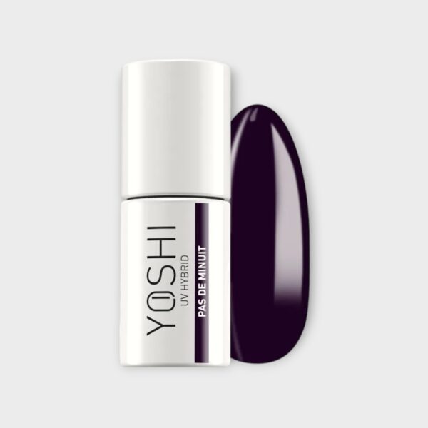 YOS055.jpg Yoshi UV LED Hybrid Nail Polish Pas de Minuit 248 6 ml